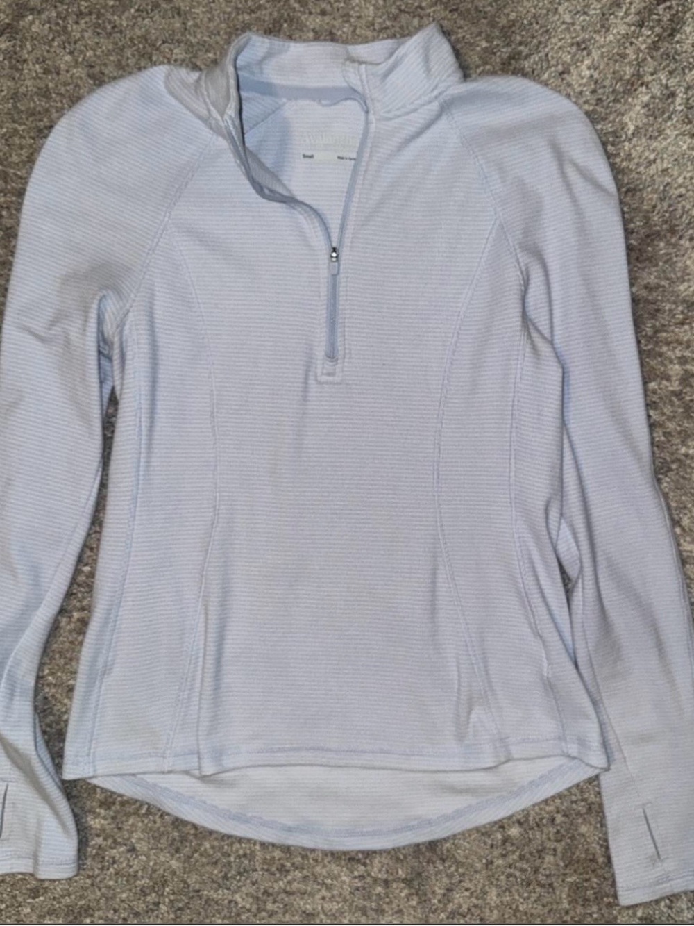 Avalanche Light Blue Quarter-Zip Pullover